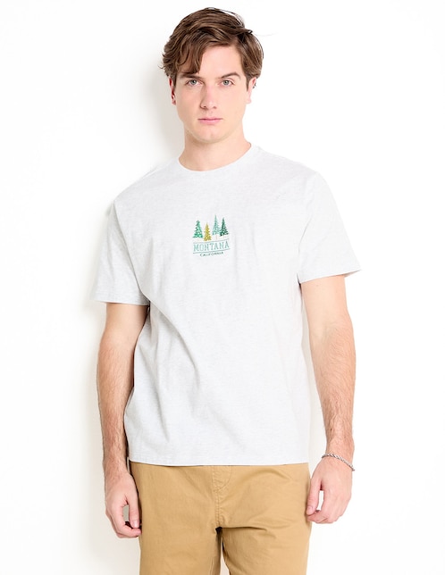 Playera cuello redondo para hombre 1