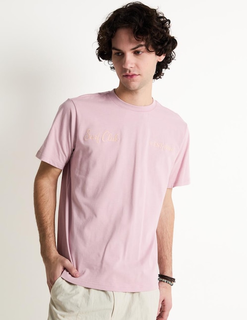Playera cuello redondo para hombre 1