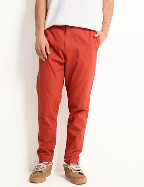 Pantalón slim de algodón para hombre 1