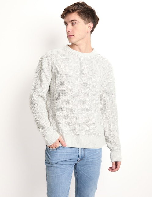 Suéter cuello redondo para hombre 1
