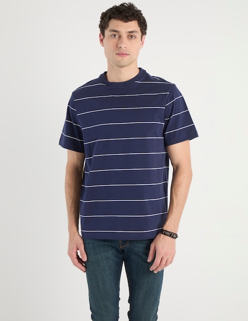 PLAYERA MOSSIMO, M, AZUL MARINO PRETEÑI