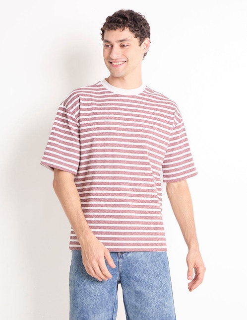 Playera cuello redondo para hombre 1