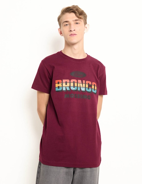 Playera cuello redondo para hombre 1