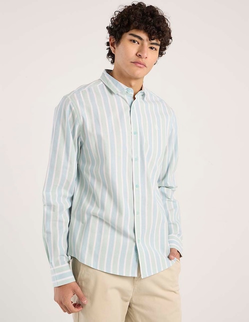 CAMISA MOSSIMO, G, ETHER PRETEÑIDO RAYA