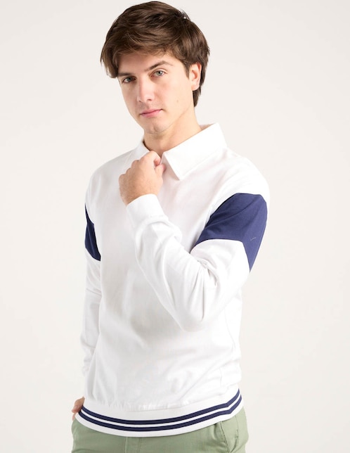 SUDADERA MOSSIMO, G, BLANCO MSH26042-04