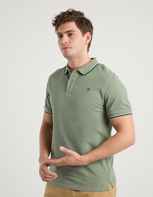 Playera tipo polo para hombre 1
