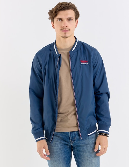 CHAMARRA MOSSIMO, G, DENIM OBSCURO LISO