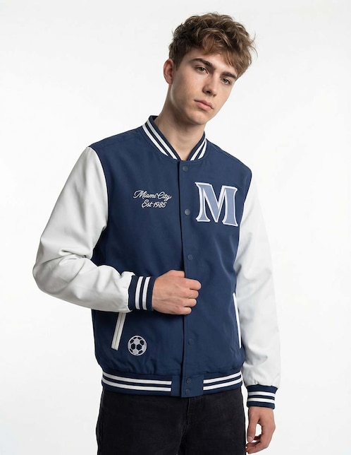 CHAMARRA MOSSIMO, CH, DENIM OBSCURO LIS