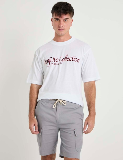 Bermuda Mossimo de gabardina para hombre