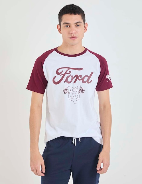 Playera cuello redondo para hombre 1