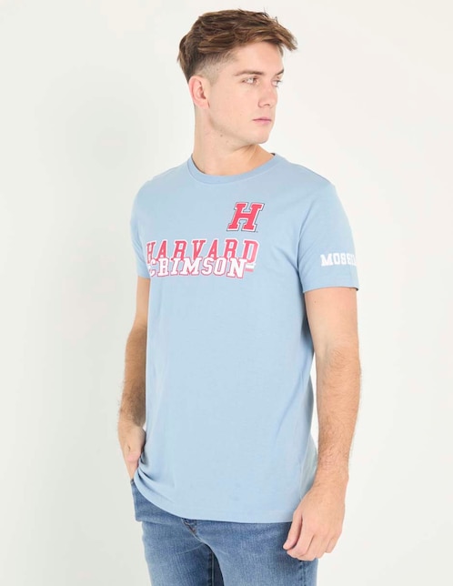 Playera Mossimo Harvard cuello redondo para hombre