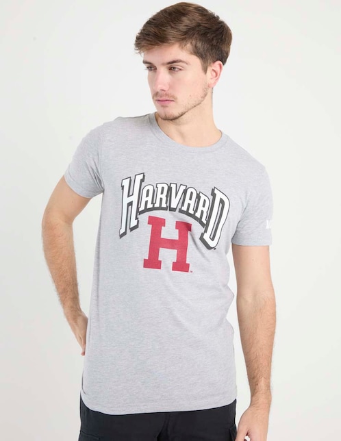 Playera Harvard cuello redondo para hombre 1