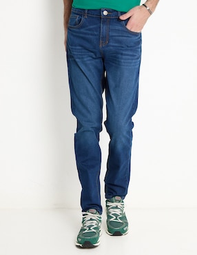 Jeans slim Mossimo deslavado para hombre