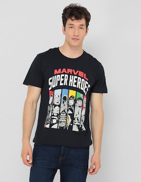 Superhero colillas LV playera acción Heros mujeres hombres adultos C1