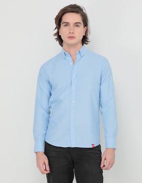 Camisa Casual Mossimo Manga Larga Para Hombre