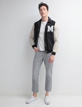 Jeans slim Mossimo deslavado para hombre