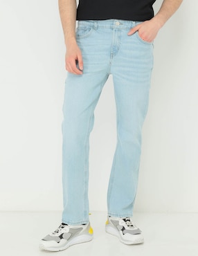 Jeans Slim Mossimo Deslavado Para Hombre