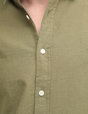 Camisa casual Mossimo manga larga para hombre