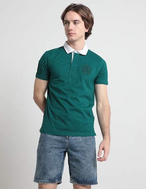 Playera Tipo Polo Mossimo Para Hombre