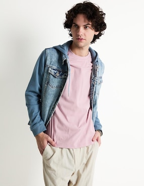 Chamarra Casual Mossimo De Mezclilla Para Hombre