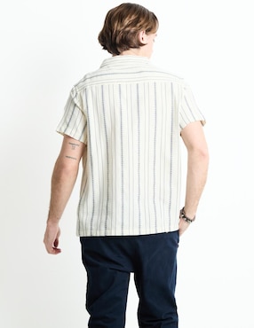 Camisa casual Mossimo de algodón manga corta para hombre