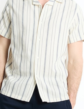Camisa casual Mossimo de algodón manga corta para hombre