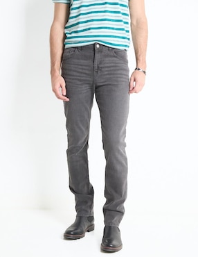 Jeans Slim Mossimo Deslavado Para Hombre