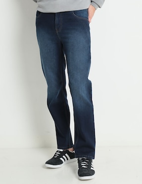 Jeans Straight Mossimo Deslavado Para Hombre