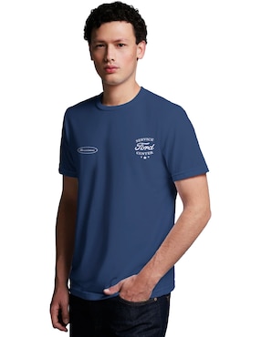 Playera Mossimo Ford Cuello Polo Para Hombre