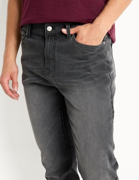 Jeans slim Mossimo lavado sand blast para hombre