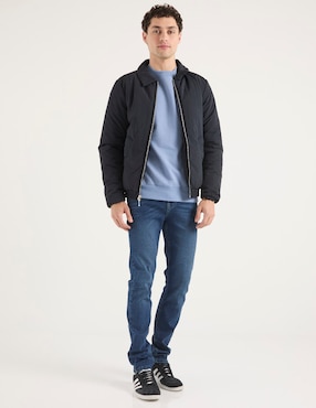 Jeans slim Mossimo deslavado para hombre