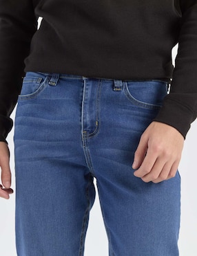 Jeans slim Mossimo deslavado para hombre