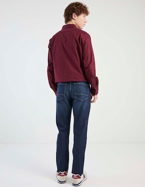 Jeans straight Mossimo deslavado para hombre