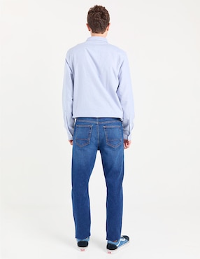 Jeans slim Mossimo lavado medio para hombre