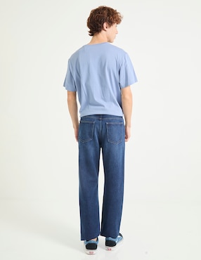 Jeans baggy Mossimo deslavado para hombre