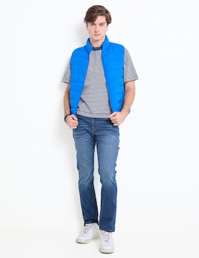 Jeans slim Mossimo deslavado para hombre