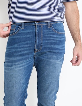 Jeans slim Mossimo deslavado para hombre