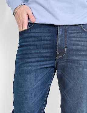 Jeans straight Mossimo lavado stone wash para hombre