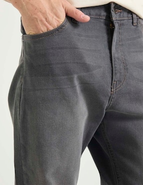 Jeans straight Mossimo deslavado para hombre