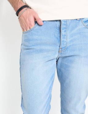 Jeans slim Mossimo deslavado para hombre