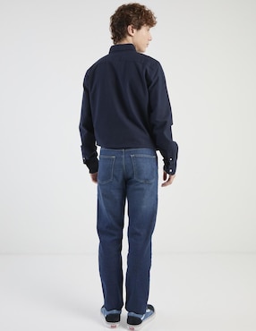 Jeans straight Mossimo deslavado para hombre