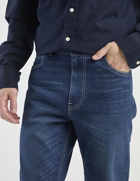Jeans straight Mossimo deslavado para hombre