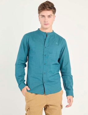 Camisa casual Mossimo manga larga para hombre