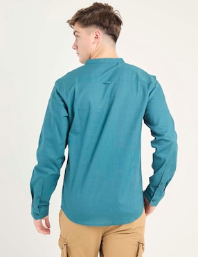 Camisa casual Mossimo manga larga para hombre