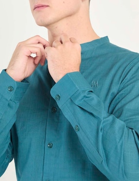 Camisa casual Mossimo manga larga para hombre