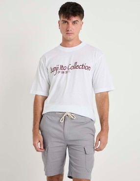 Bermuda Mossimo de gabardina para hombre