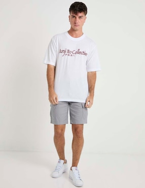 Bermuda Mossimo de gabardina para hombre