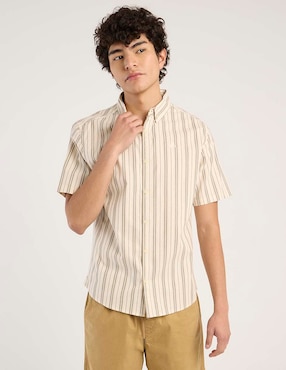 Camisa casual Mossimo manga corta para hombre