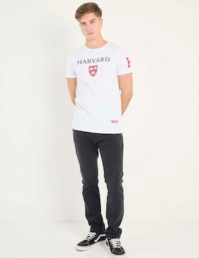 Playera Mossimo Harvard cuello redondo para hombre