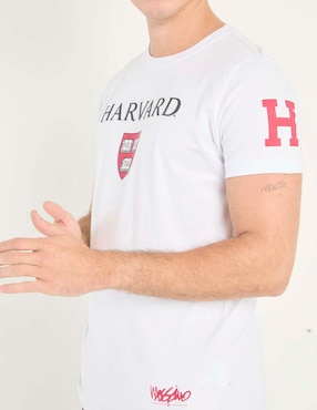Playera Mossimo Harvard cuello redondo para hombre